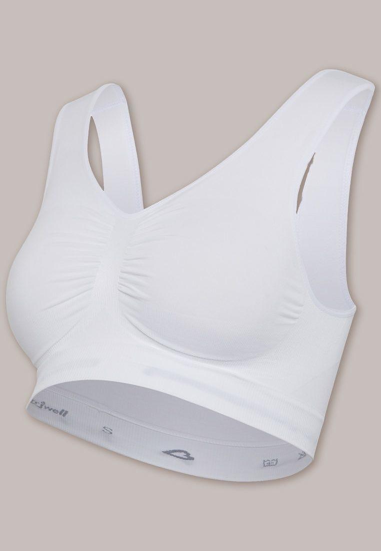 Безшевен Сутиен За Бременни Seamless Maternity White Carriwell