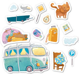 Joc magnetic Pisicuța călătoare 14X10X5