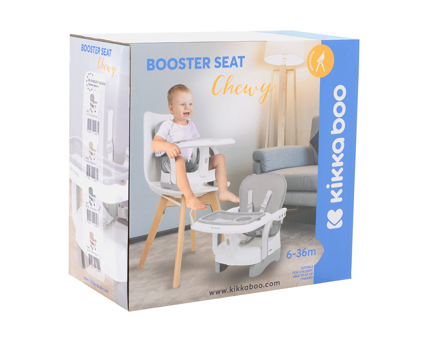 Scaun înalt roz Chewy