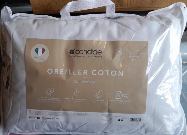 Детска Възглавница От Био Органичен Памук 40X60См Candide