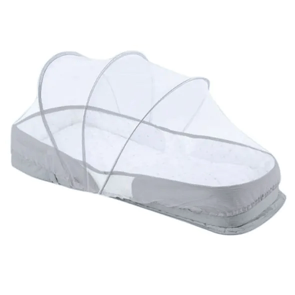 KIKKA BOO Преносимо легло - раница 2в1 BEAR GREY