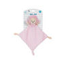 Interbaby Бебешка играчка Doudou кърпа за гушкане лъв розов