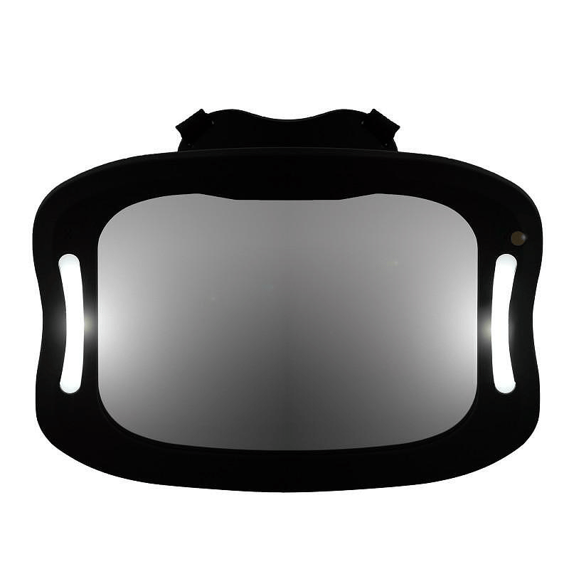 Oglindă Zizito cu lumini LED pentru bancheta din spate cu vizibilitate pentru copil 78082