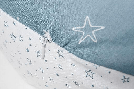 Nuvita Възглавница за бременност и кърмене 12в1 Dream Wizard Pink Waves 7200/0082 Бежов цвят