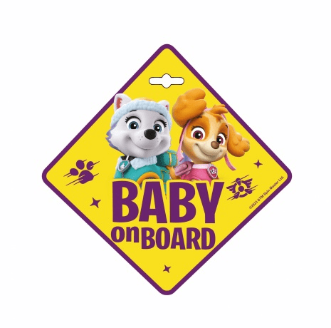 SEMN BABY ON BOARD - PAW PATROL