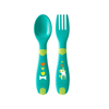 Set de ustensile Chicco First 12M+ Verde