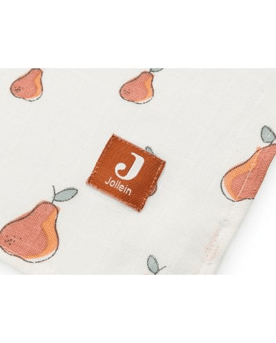 Scutece de muselina Jollein 70/70 cm 3 buc. Pară