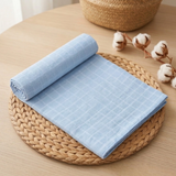 Rainy Бебешка муселинова пелена 80х80 см. син