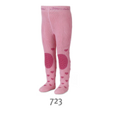 Детски термо чорапогащник за пълзене за момичета, Sterntaler - Сови, 92 cm, 2-3 години, розов