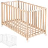 287100We Tarc de joacă pliabil, alb, 60/120 cm