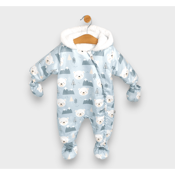 Rainy Бебешки космонавт Бели мечета 74 см. 6-9 месеца сив