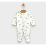 Salopetă Rainy Baby cu închidere frontală 48 - 68 cm. Girafă și elefant