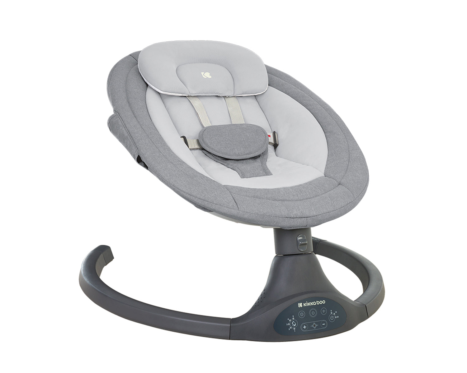 Електрическа Люлка Codie Light Grey Kikkaboo