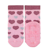 Чорапи Abs Нехлъзгащо Стъпало Air, Сърца, Розови, 27 28 4 5 Г. Sterntaler