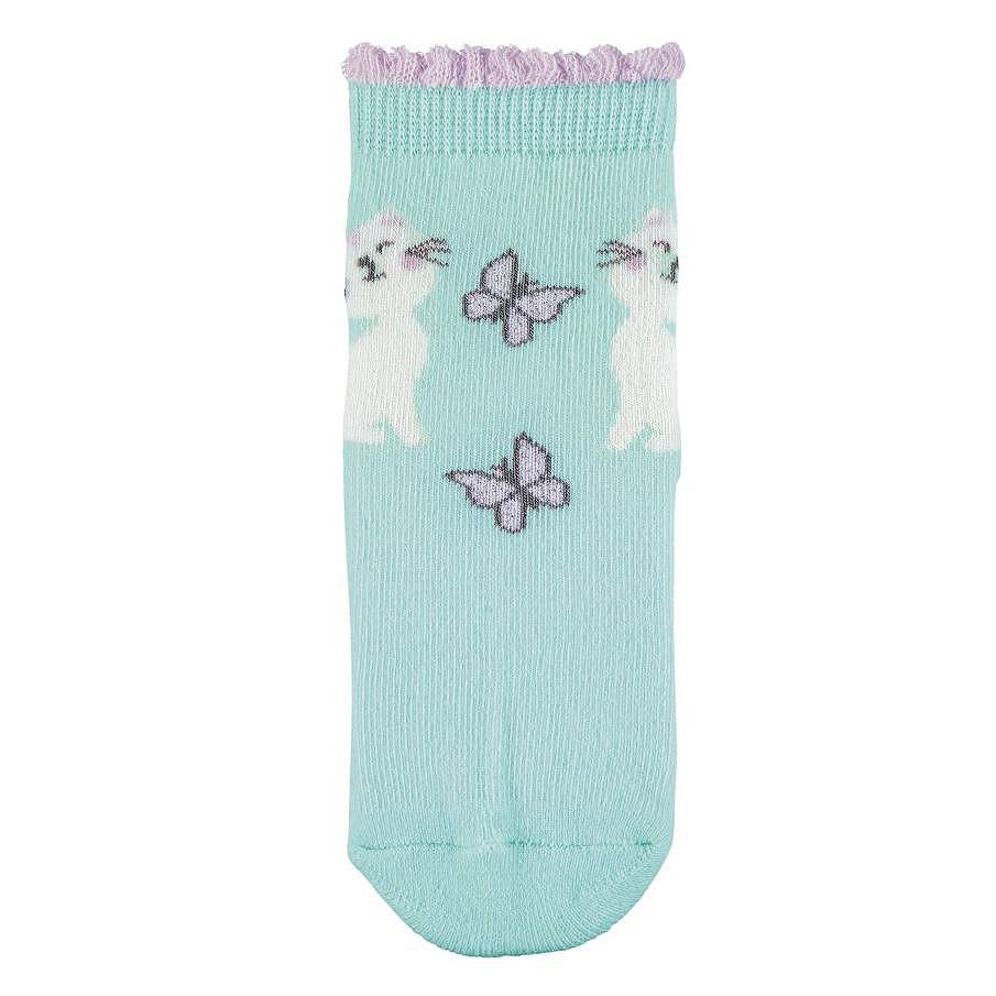 Чорапи Със Силикон, Коте, Мента, 25 26 3 4 Г. Sterntaler