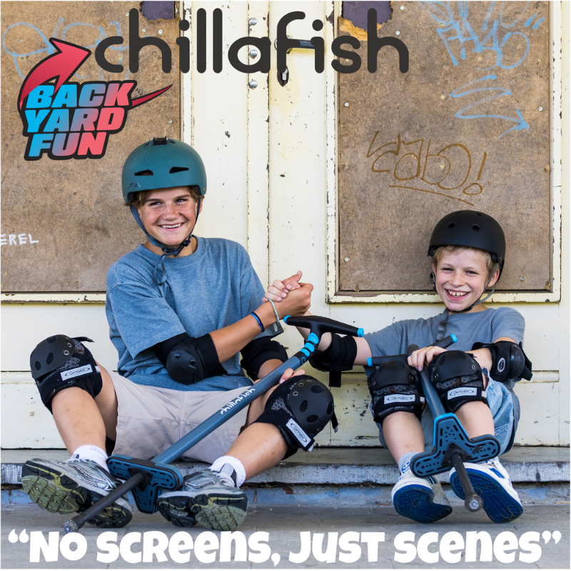 Poogi Cppg03blu Teen Пого Стик Blue Chillafish