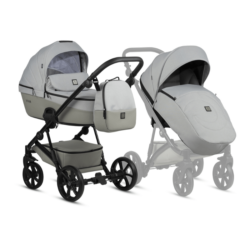 Tutis Viva 5+ Бебешка Количка 2В1 058 Crystal