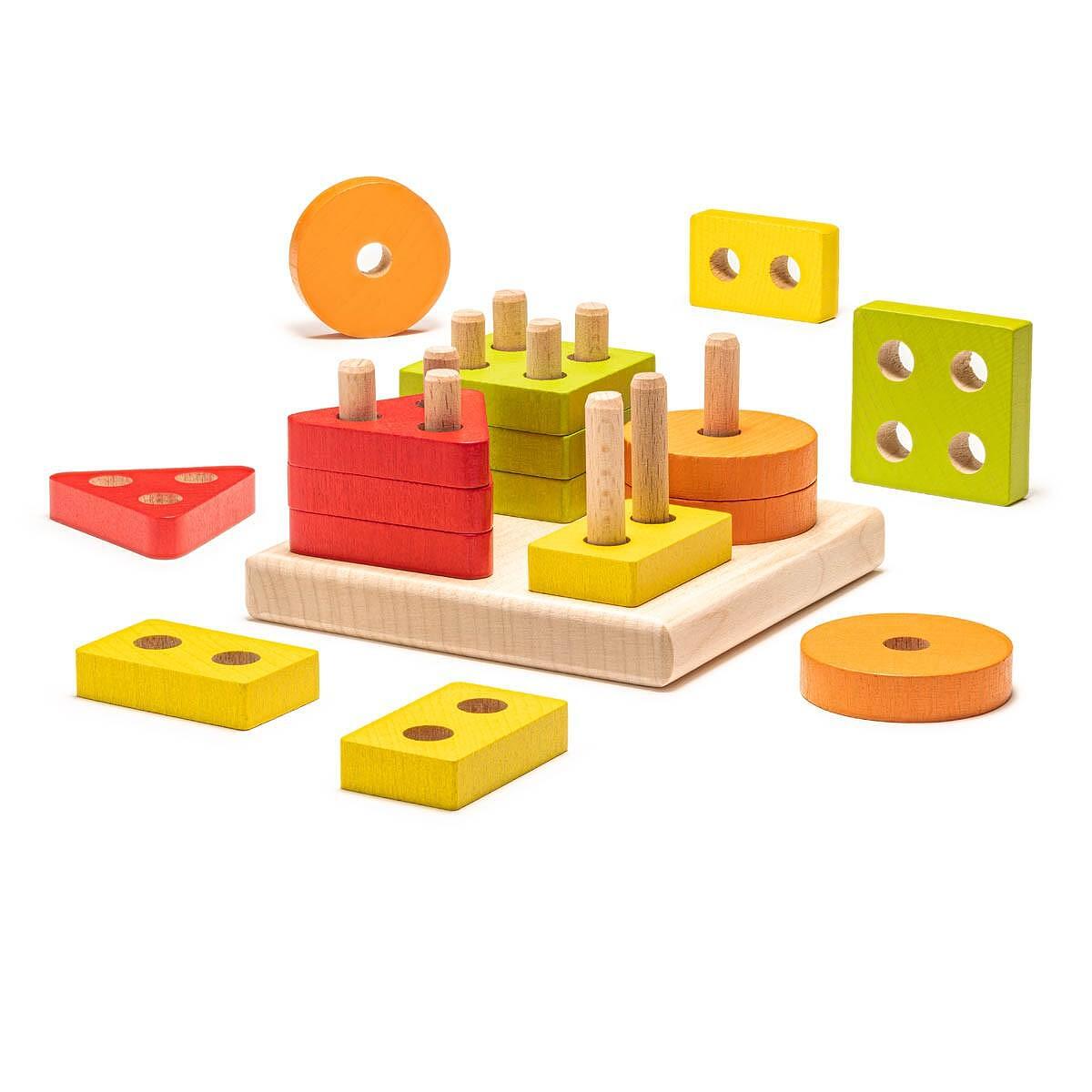Дървен Сортер Lsg 3 15344 Cubika