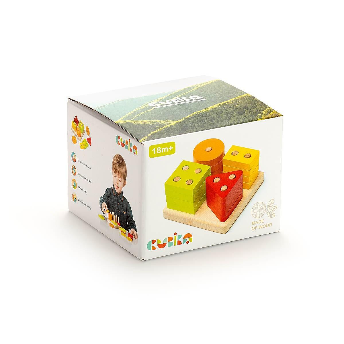 Дървен Сортер Lsg 3 15344 Cubika