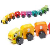Дървена Гъсеница Rainbow Caterpillar 15399 Cubika