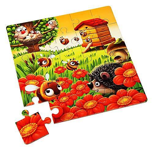 Детски Пъзел 3в1 Puzzles My Favorite Animals 12985 Cubika