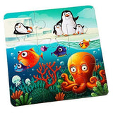 Детски Пъзел 3в1 Puzzles My Favorite Animals 12985 Cubika