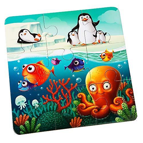 Детски Пъзел 3в1 Puzzles My Favorite Animals 12985 Cubika