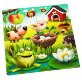 Детски Пъзел 3в1 Puzzles My Favorite Animals 12985 Cubika