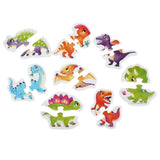 Детски Пъзел 8в1 Puzzles Happy Dinosaurs 15252 Cubika