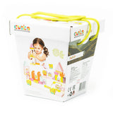Комплект Дървени Блокчета Town For Girls 13906 Cubika