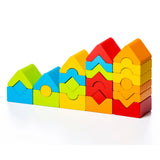 Комплект Дървени Кули Ld 13 15016 Cubika