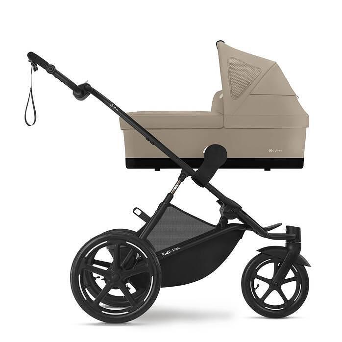 Gold Бебешка Количка Avi Spin Blk Almond Beige Cybex