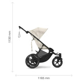 Gold Бебешка Количка Avi Spin Blk Moon Black Cybex