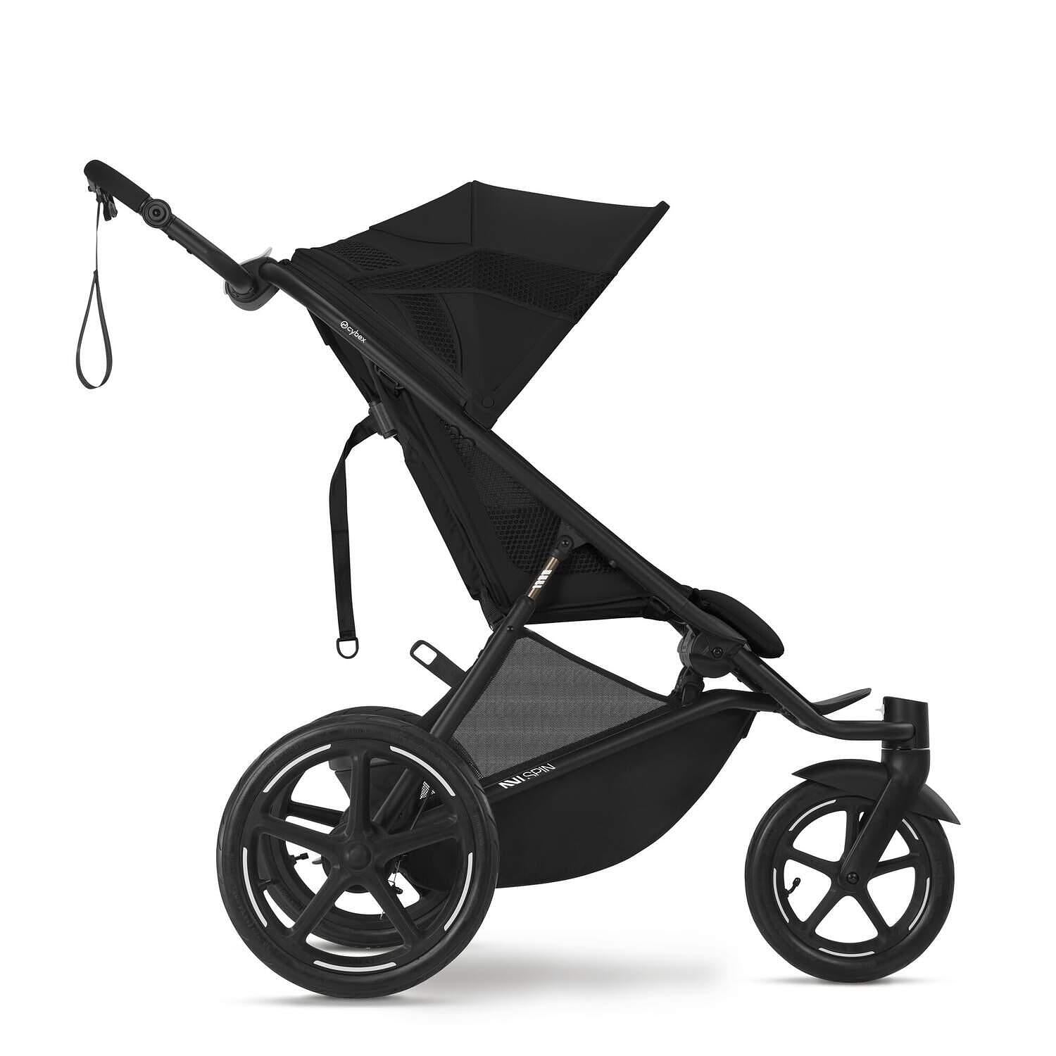 Gold Бебешка Количка Avi Spin Blk Moon Black Cybex