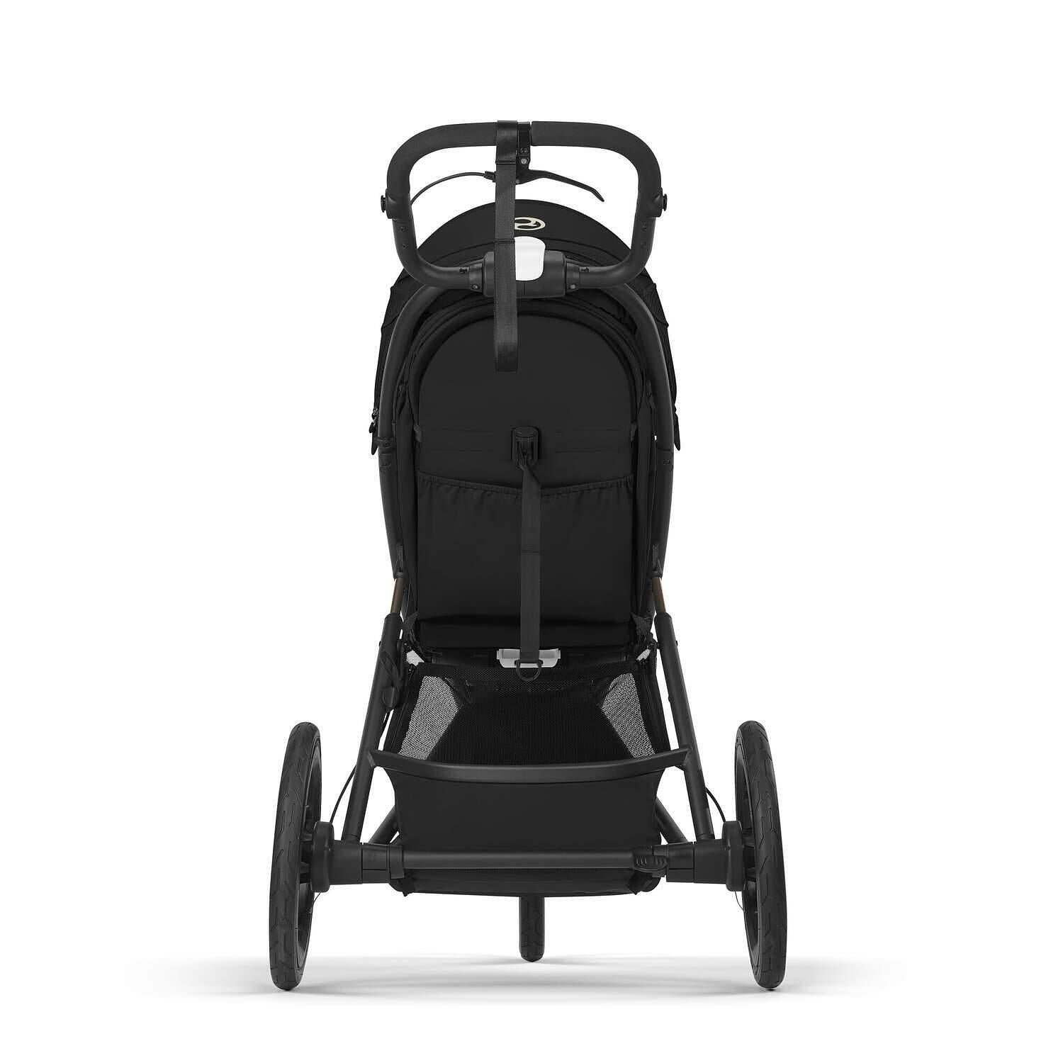 Gold Бебешка Количка Avi Spin Blk Moon Black Cybex