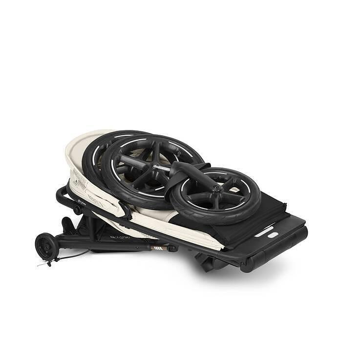 Gold Бебешка Количка Avi Spin Blk Seashell Beige Cybex