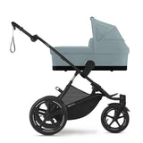 Gold Бебешка Количка Avi Spin Blk Stormy Blue Cybex