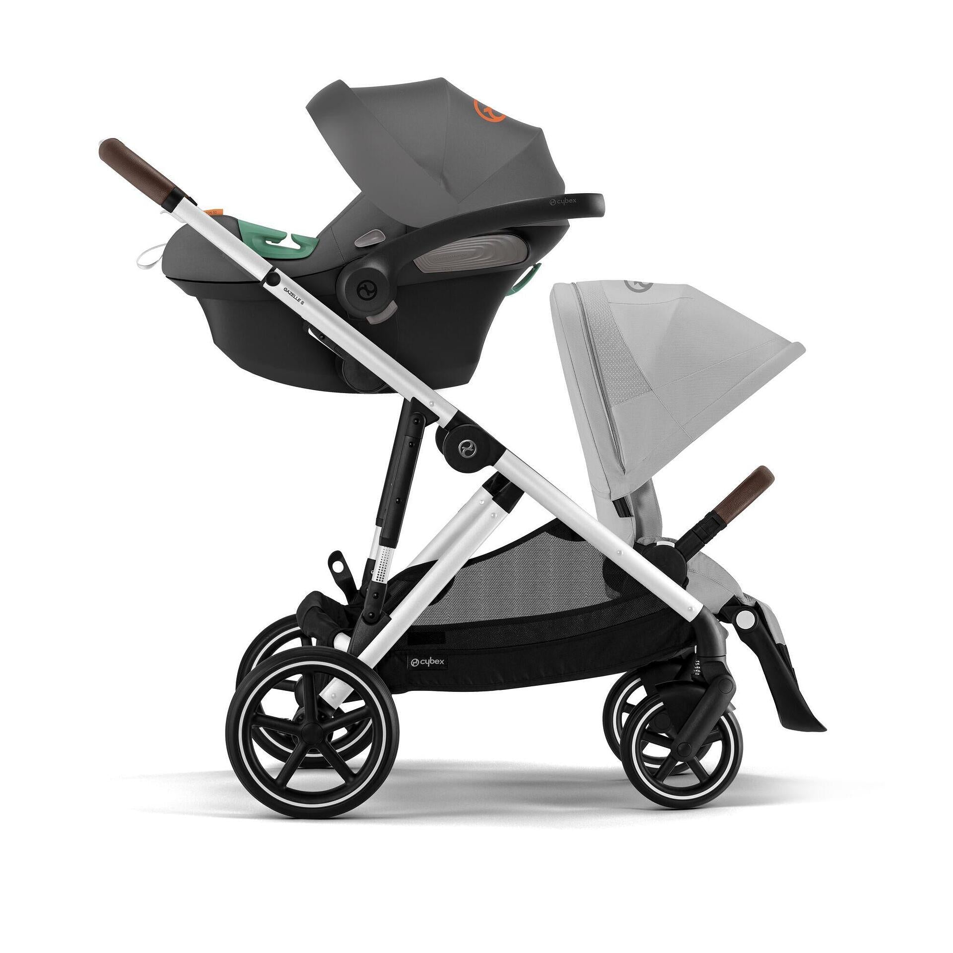 Бебешка Количка Gazelle S Slv Lava Grey Cybex