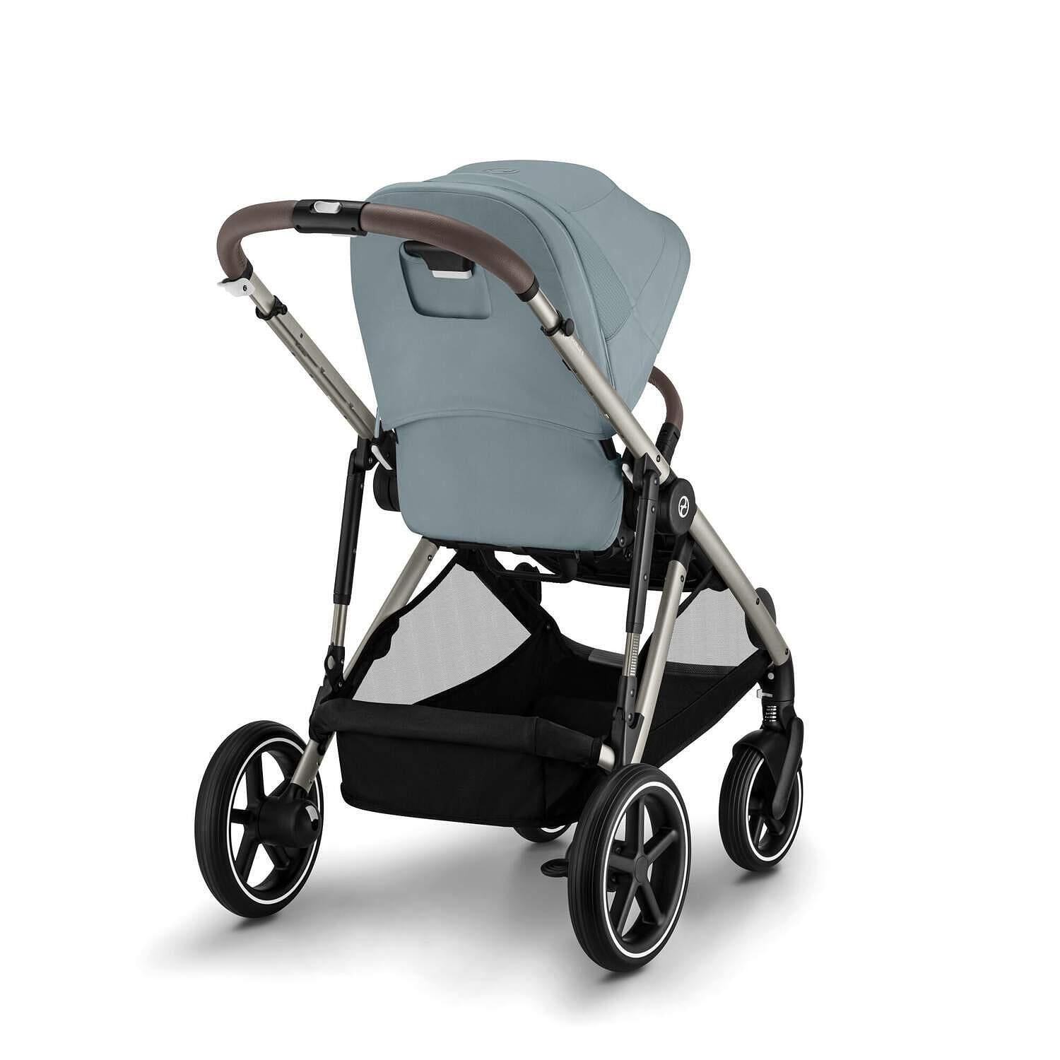 Бебешка Количка Gazelle S Slv Stormy Blue Cybex