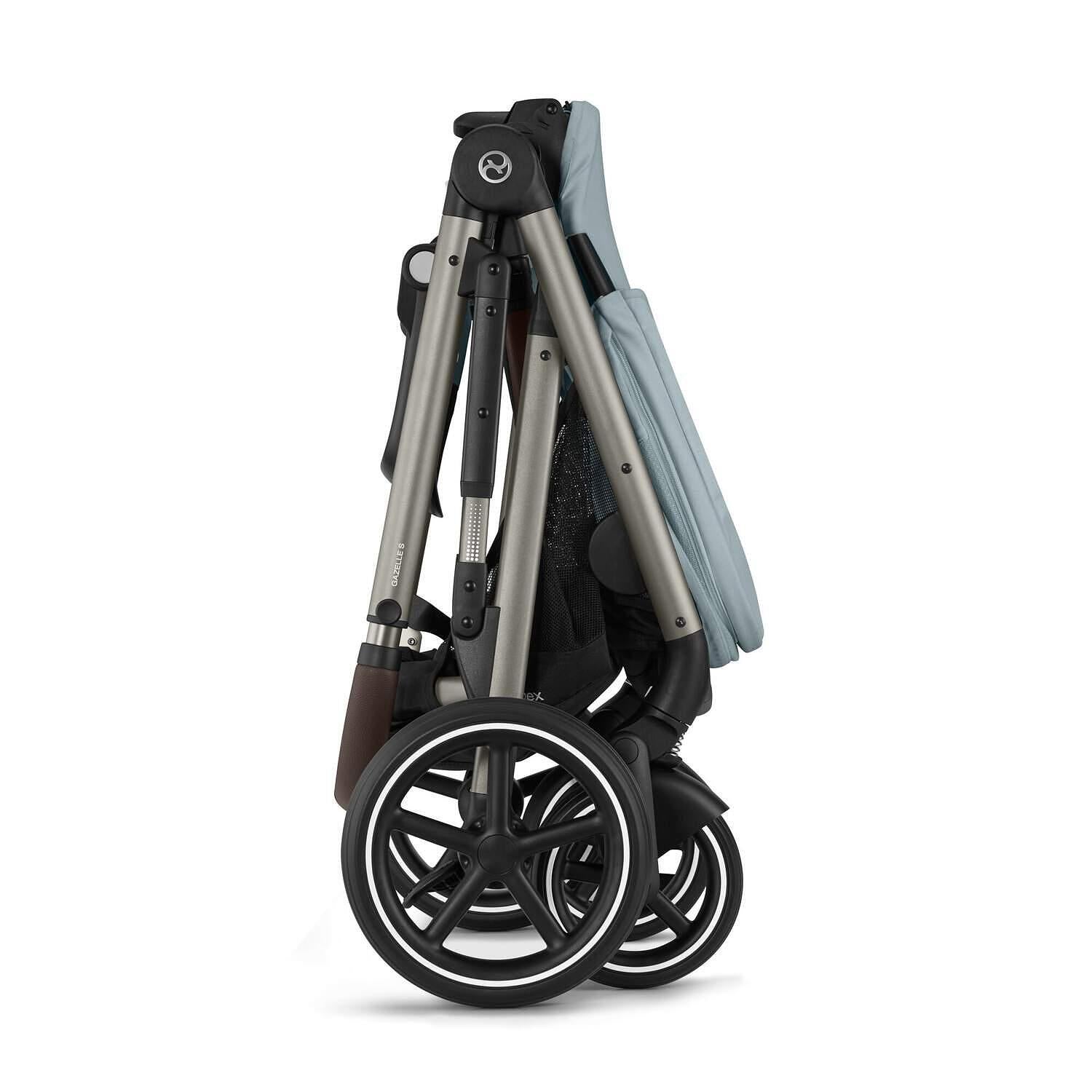 Бебешка Количка Gazelle S Slv Stormy Blue Cybex