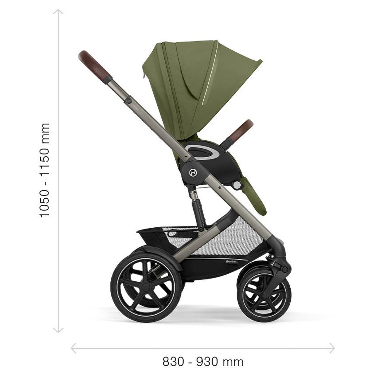 Бебешка Количка Talos S Lux Blk Moon Black 2025 Cybex