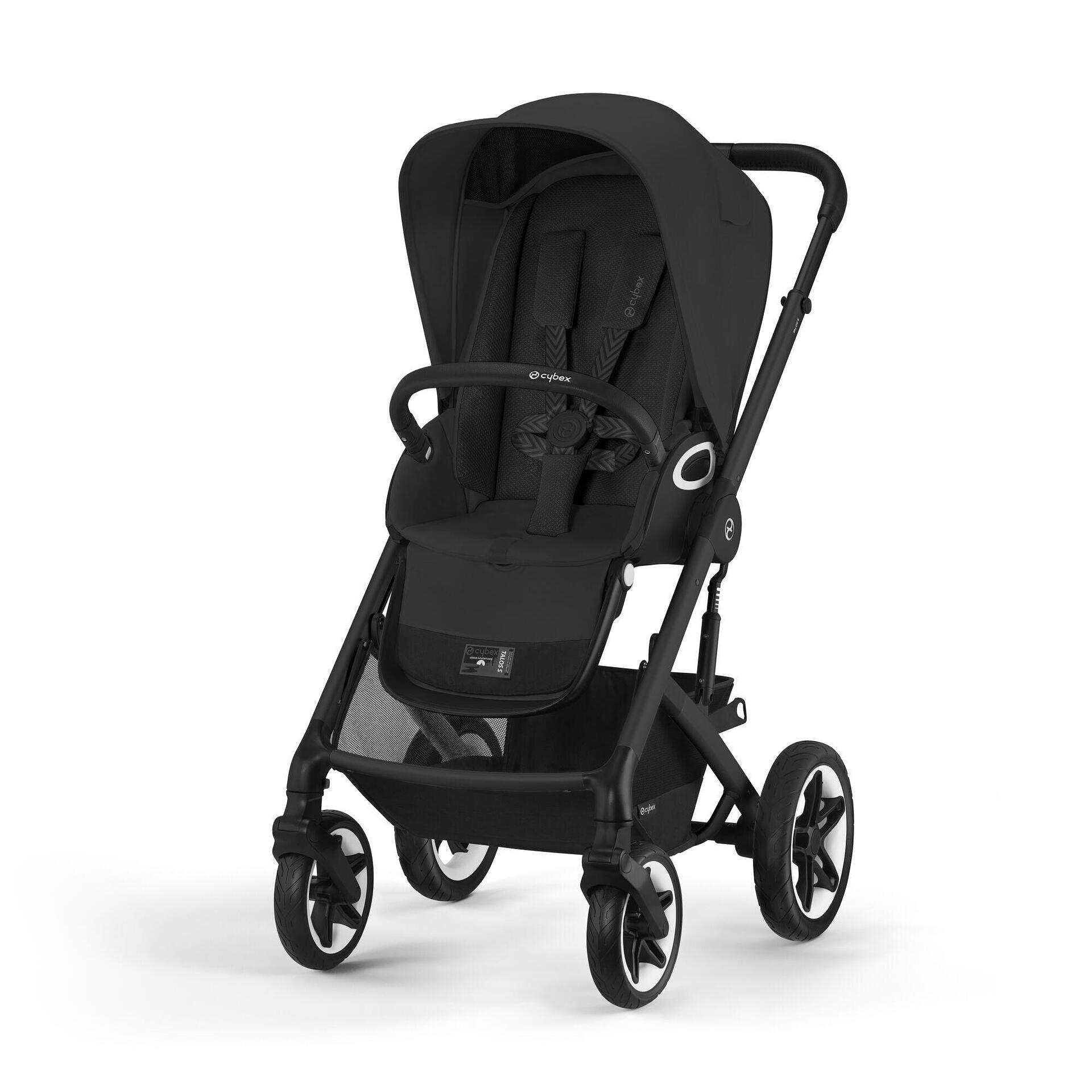 Бебешка Количка Talos S Lux Blk Moon Black Cybex