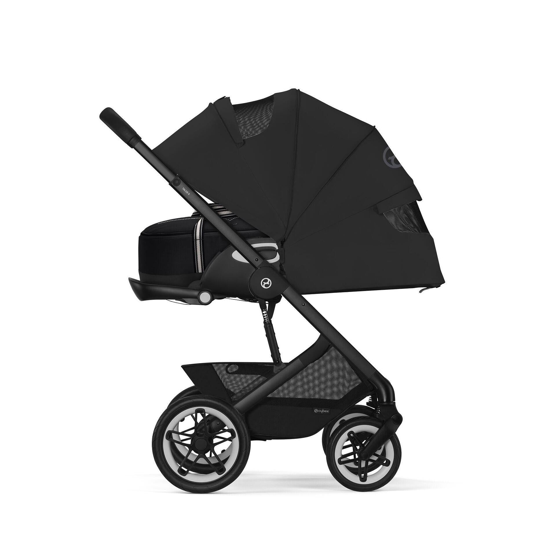 Бебешка Количка Talos S Lux Blk Moon Black Cybex