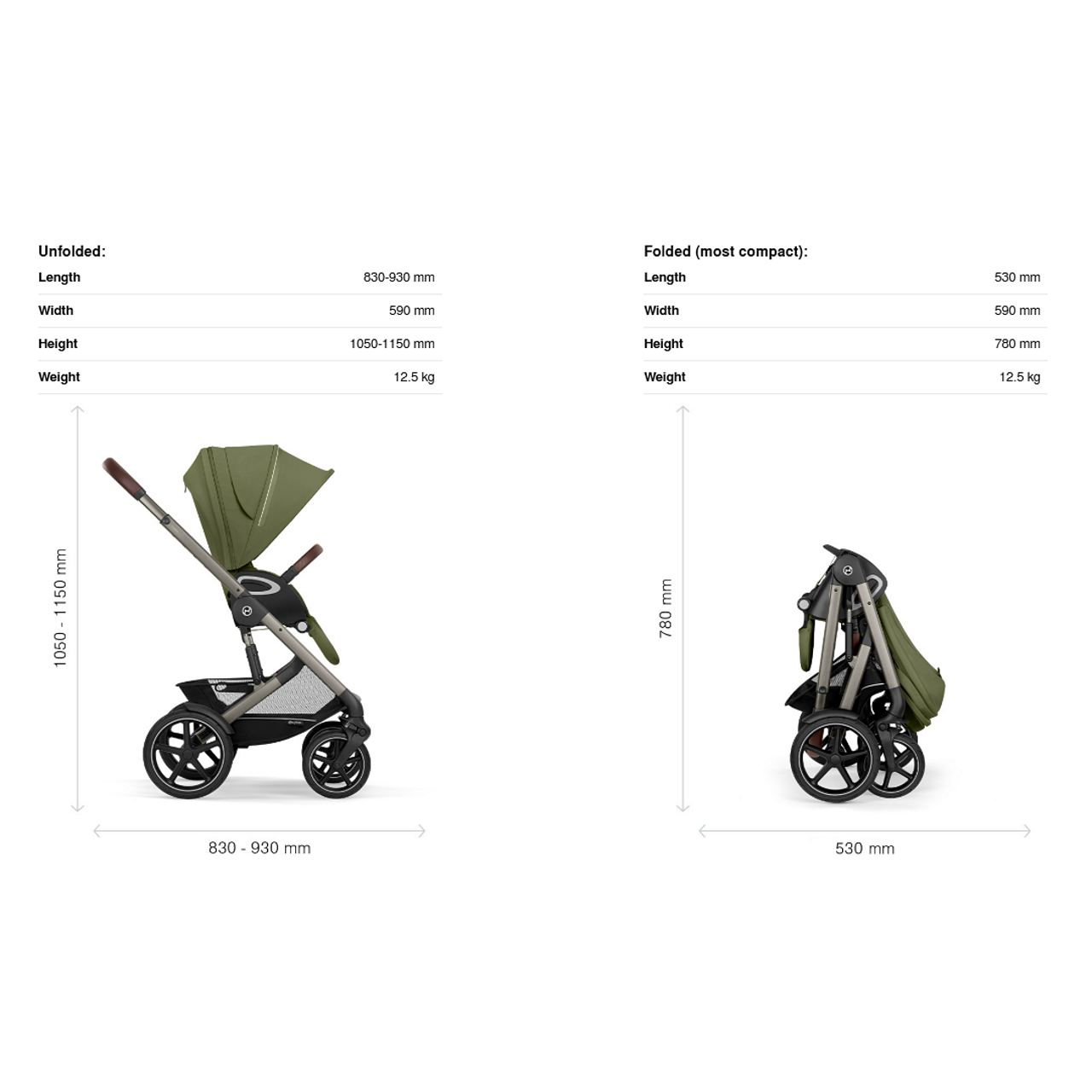 Бебешка Количка Talos S Lux Tpe Stormy Blue 2025 Cybex