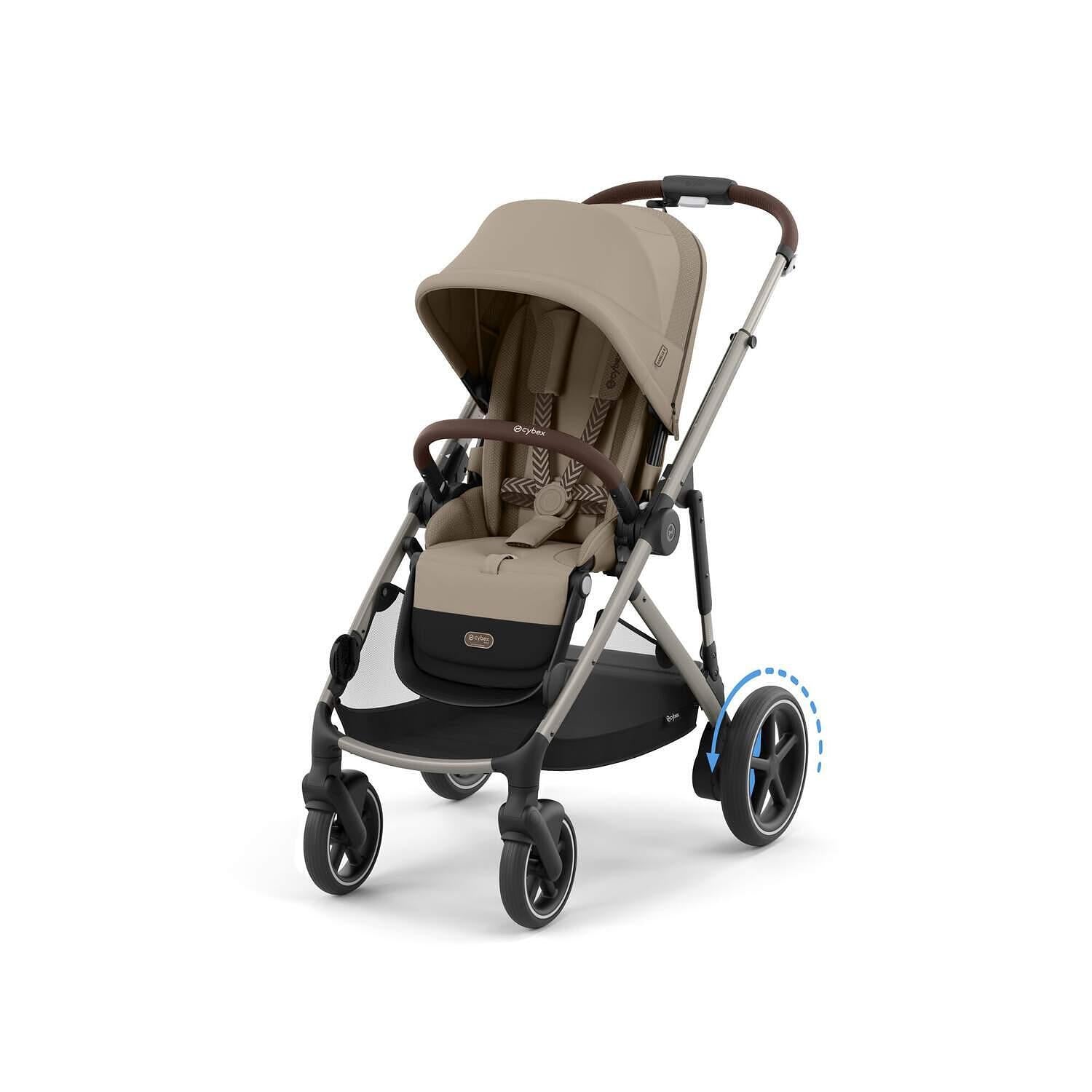 Gold Бебешка Количка Egazelle S Tpe Almond Beige Cybex