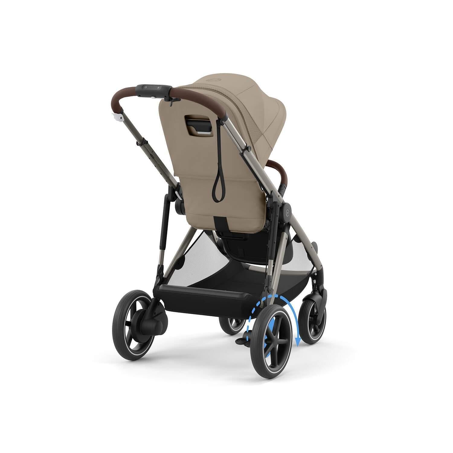 Gold Бебешка Количка Egazelle S Tpe Almond Beige Cybex