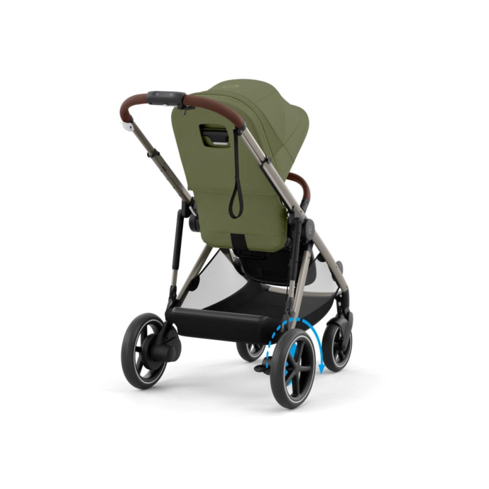 Gold Бебешка Количка Egazelle S Tpe Moss Green Cybex