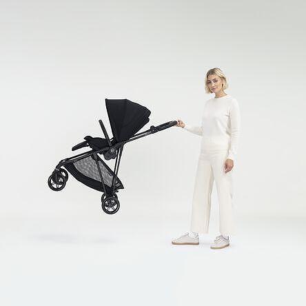 Gold Бебешка Количка Melio Carbon Candy Pink Cybex