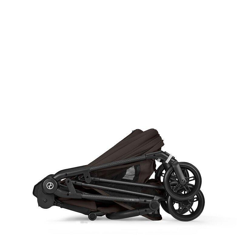 Gold Бебешка Количка Melio Carbon Chocolate Brown 2026 Cybex