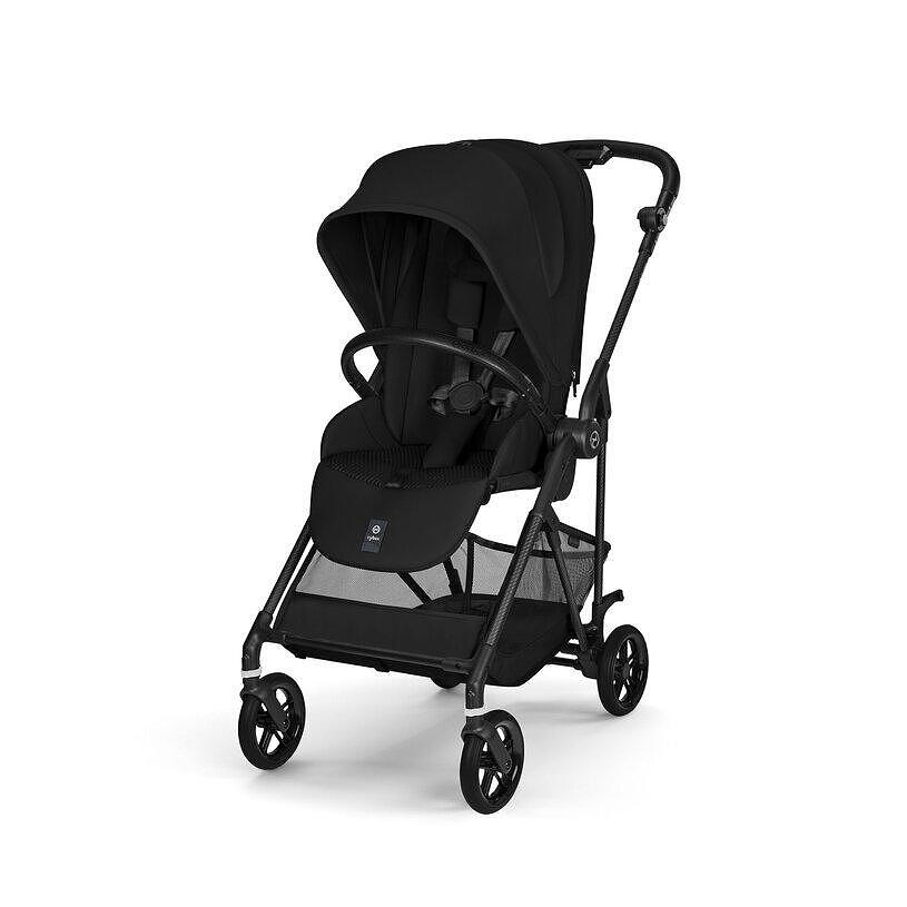 Gold Бебешка Количка Melio Carbon Magic Black 2026 Cybex